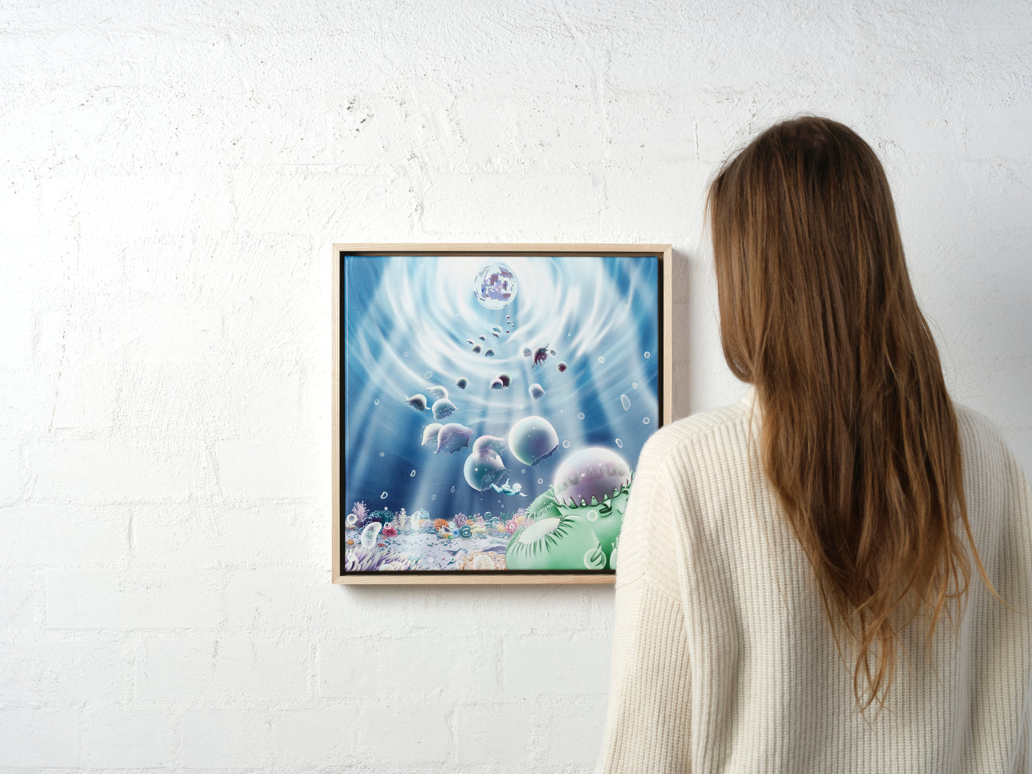 Jellyfish of Thought, giclée print