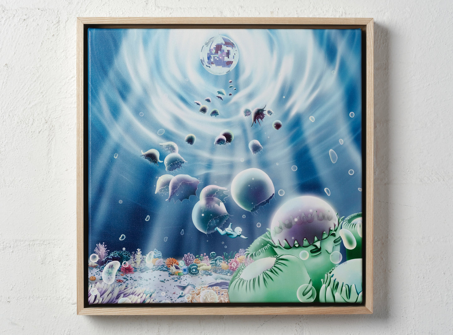 Jellyfish of Thought, giclée print