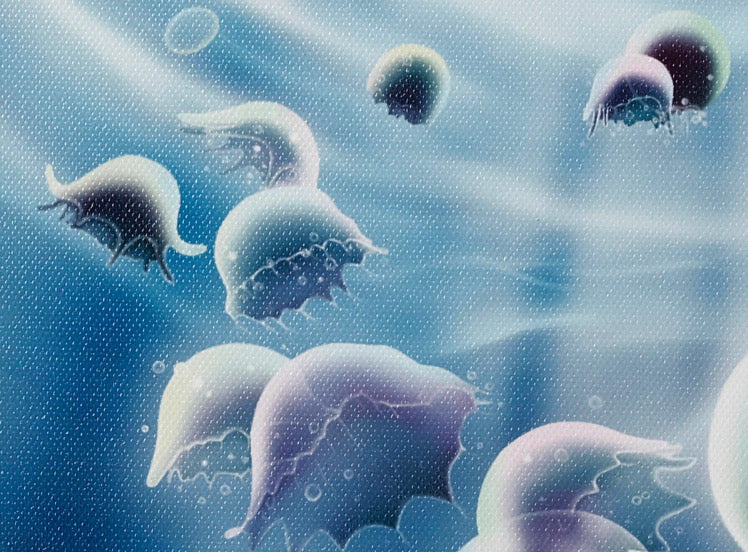 Jellyfish of Thought, giclée print